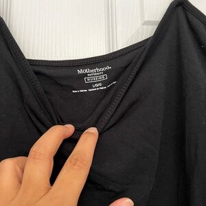 Nursing black t-shirt